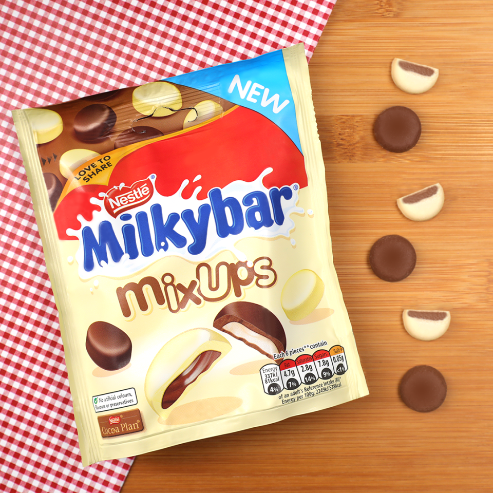 C'est la première fois qu'il existe un produit Milkybar au chocolat au lait depuis 83 ans.